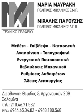 ΜΑΡΙΑ ΜΑΥΡΑΚΗ - ΜΙΧΑΛΗΣ ΠΑΡΟΥΣΗΣ